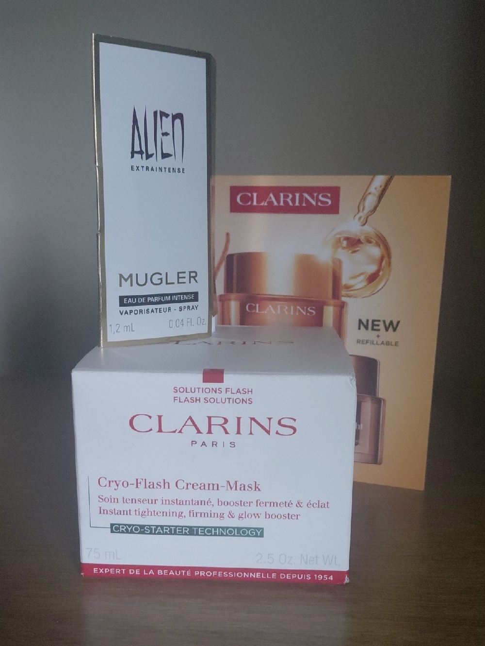 CLARINS Cryo-Flash Cream-Mask               FREE Gifts With Purchase